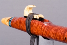 Redwood Burl Native American Flute, Minor, Mid A-4, #J72D (7)